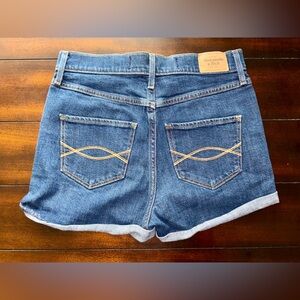 Abercrombie & Fitch Denim Blue Women's Shorts